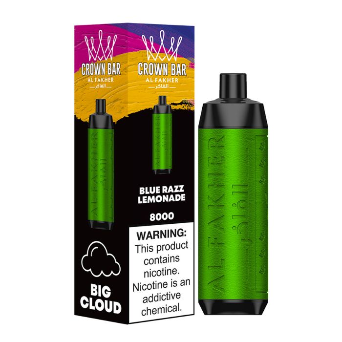 Al Fakher Crown Bar 8000 Puffs Disposable