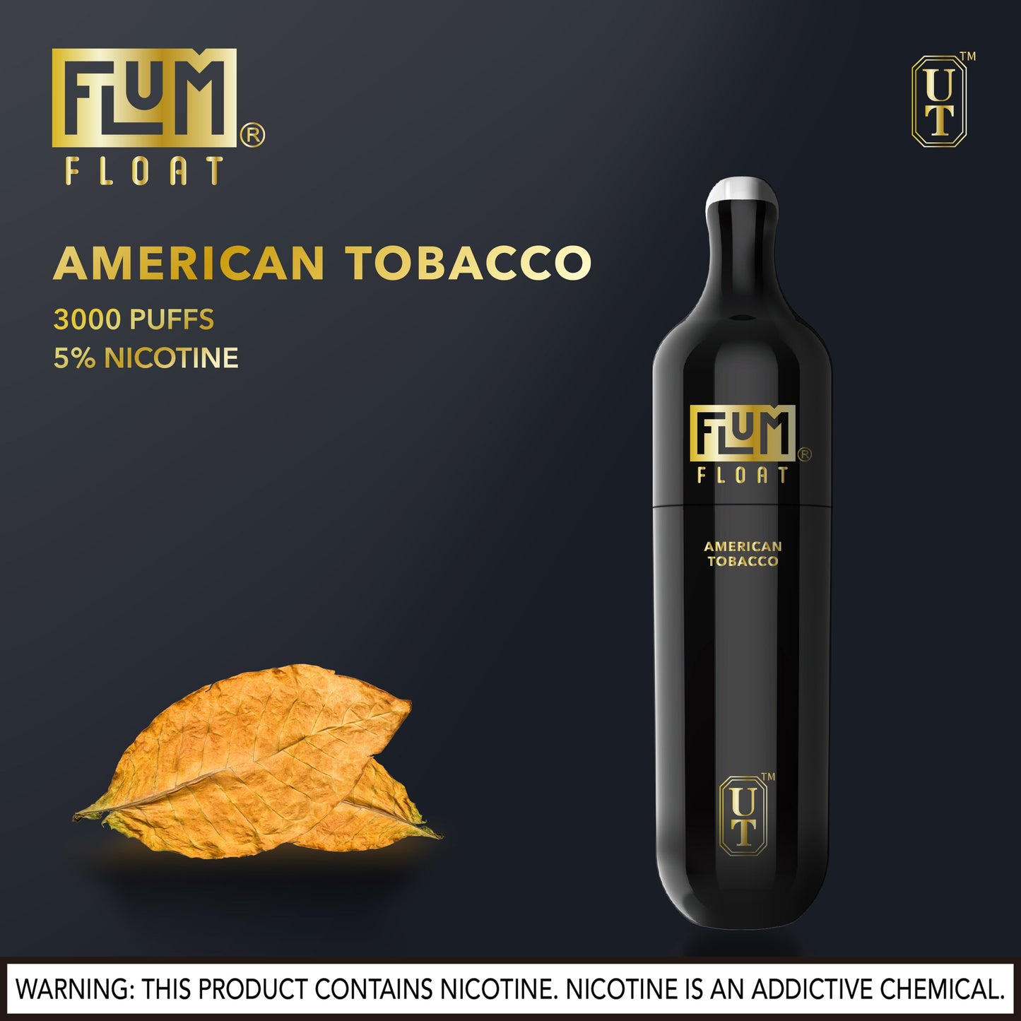 Flum Float Black Edition Disposable 5% 3000 Puffs 10pk