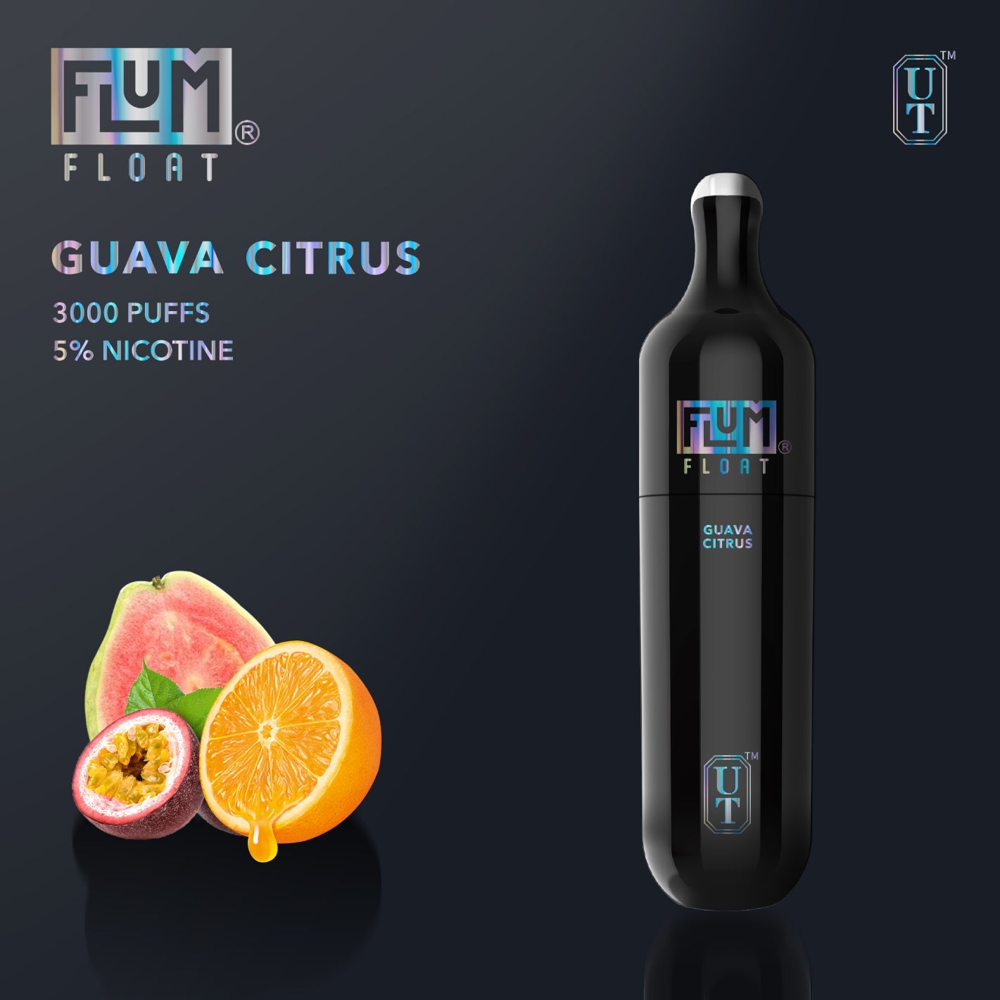 Flum Float Black Edition Disposable 5% 3000 Puffs 10pk