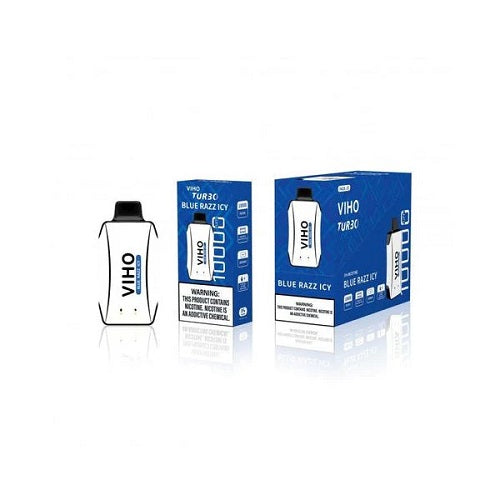 VIHO TURBO DUAL COIL DUAL INDICATOR DISPOSABLE DEVICE 5% 10000 Puffs 10pk