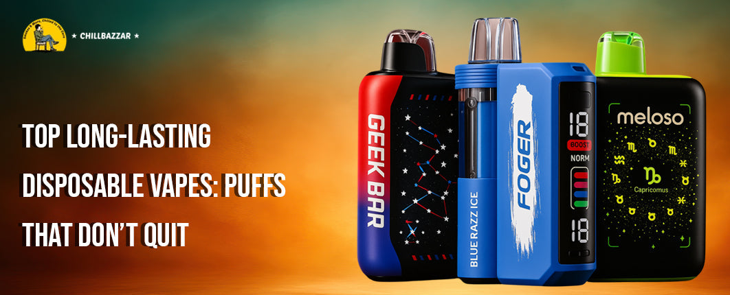 Top Long-Lasting Disposable Vapes: Puffs That Don’t Quit