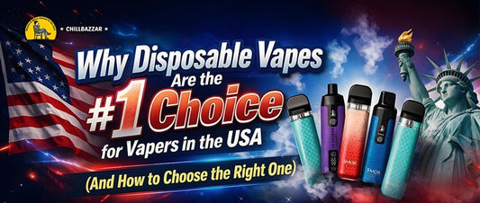Disposable vapes available online in the USA at Chillbazzar