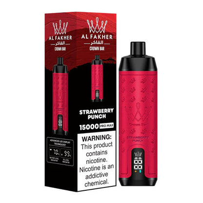 Al Fakher Crown Bar Disposable | 15000 Puffs