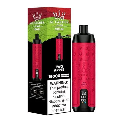 Al Fakher Crown Bar Disposable | 15000 Puffs