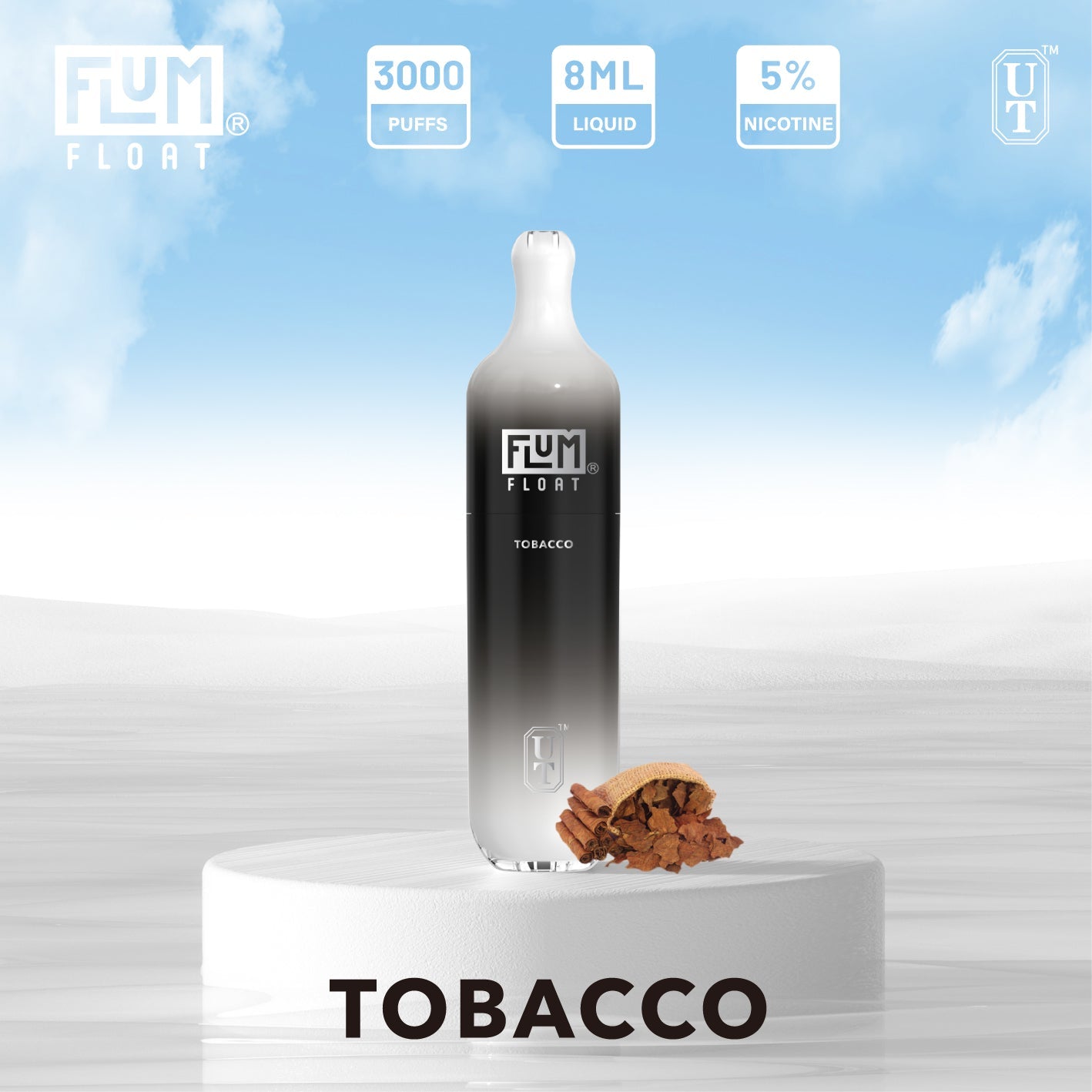 Flum Float Black Edition Disposable 5% 3000 Puffs 10pk