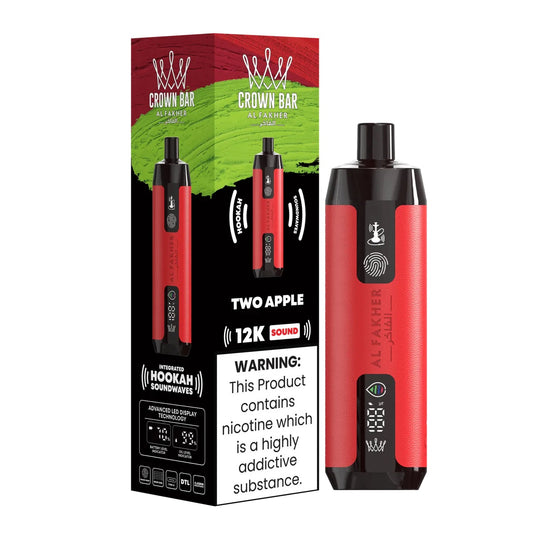 Al Fakher Crown Bar Disposable | 12000 Puffs