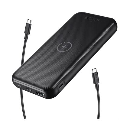 Choetech 10000 mAh 2-In-1 Wireless Charger Power Bank