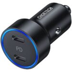 Choetech Dual USB-C PD Fast Car Charger - Image 2