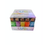 NEON ZY-2C CUE II Translucent Five Color Disposable Flint Lighter 50pk - Image 3