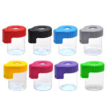 LED Storage Jar With Magnifier