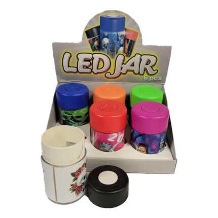 Design LED Storage Jar With Magnifier