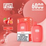 Flum Pebble Disposable Device 5% 6000 Puffs