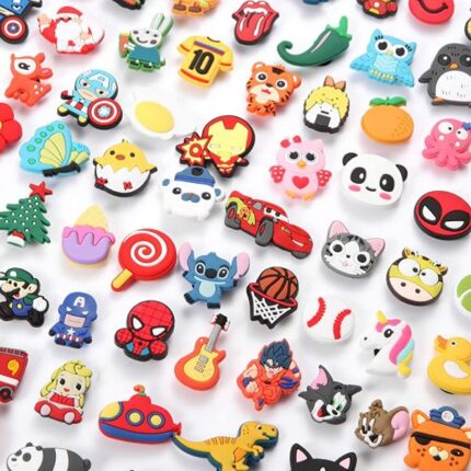 Croc Charms 100pk Mixed Designs