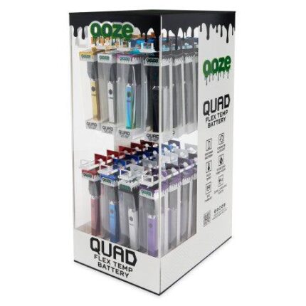 Ooze Quad Display Assorted Colors 48ct