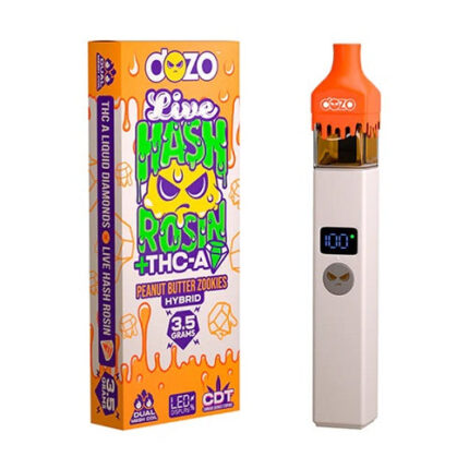 Dozo Live Hash Rosin + THC-A Diamond Disposable  3.5