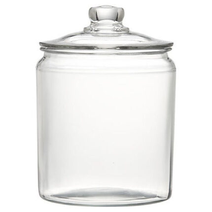 GLASS CONTAINER 6.5*10 CM THICKNESS 2 MM | GLASS CONTAINER | IEWholesale.online