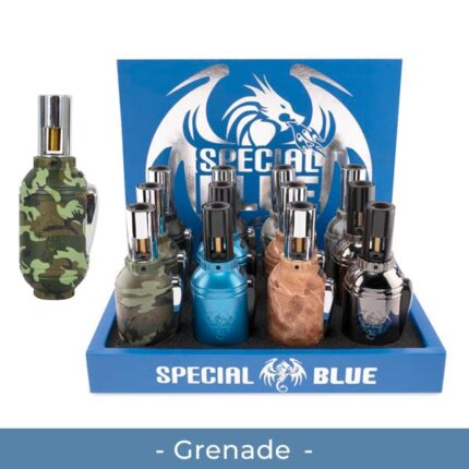 Special Blue Mini Gas Torch Lighters