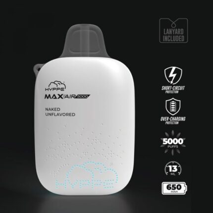 Hyppe Max Air Mesh 5% Rechargeable Disposable 5000 Puffs-10 Pack