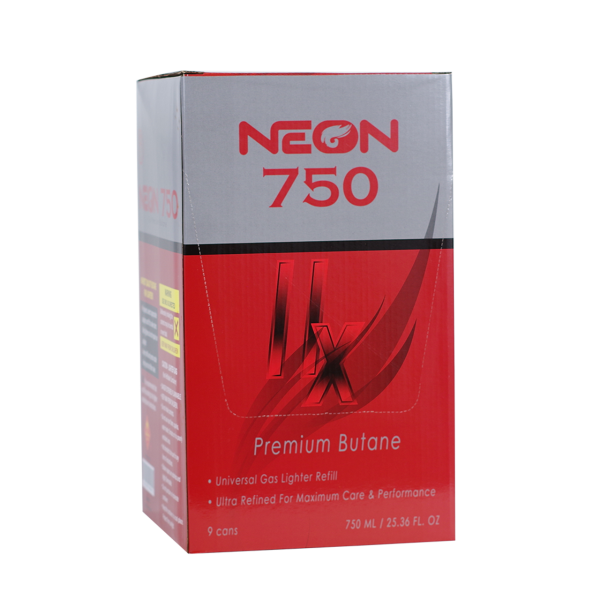 NEON Butane Gas - 300/750 ML 12pk/9pk - Image 3