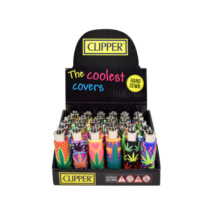 Clipper Lighter Pop Cover Edition Leaf 30/Dis