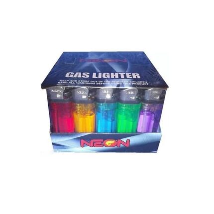 Neon Lighter Clear Color 50pk