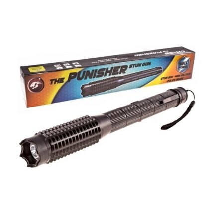 Cheetah Baton Stun Gun LED Flash Light