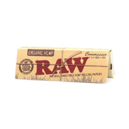 Raw Papers-1 1/4 Organic Connoisseur (24 Booklets)