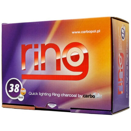 Wholesale RING HOOKAH CHARCOAL 100PCS 38MM|RING HOOKAH CHARCOAL Distributor|IEWholesale.online