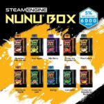 Steam Engine Nunu Box 5% 6000 Puffs 5pk