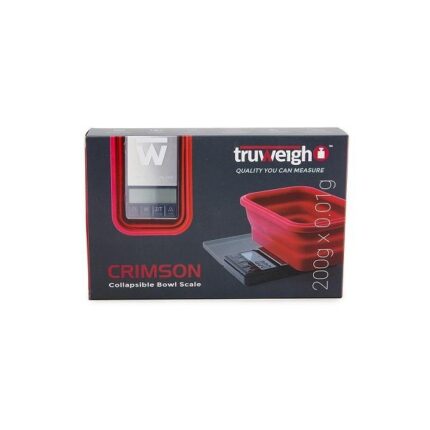 Truweigh Crimson Collapsible Bowl Scale