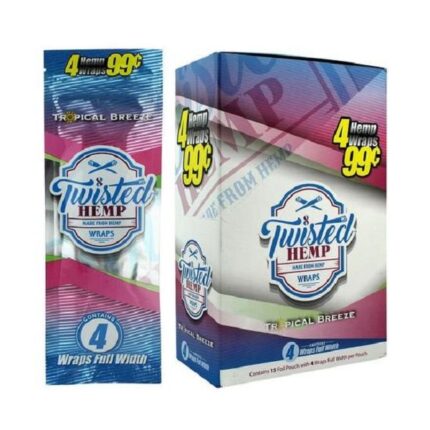 Twisted Hemp Wraps 15CT