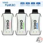 VIHO TURBO DUAL COIL DUAL INDICATOR DISPOSABLE DEVICE 5% 10000 Puffs 10pk