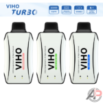 VIHO TURBO DUAL COIL DUAL INDICATOR DISPOSABLE DEVICE 5% 1000 Puffs - Image 5