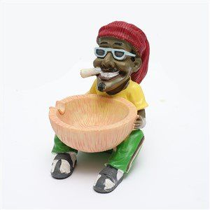 WOOD DESIGNED ASHTRAY