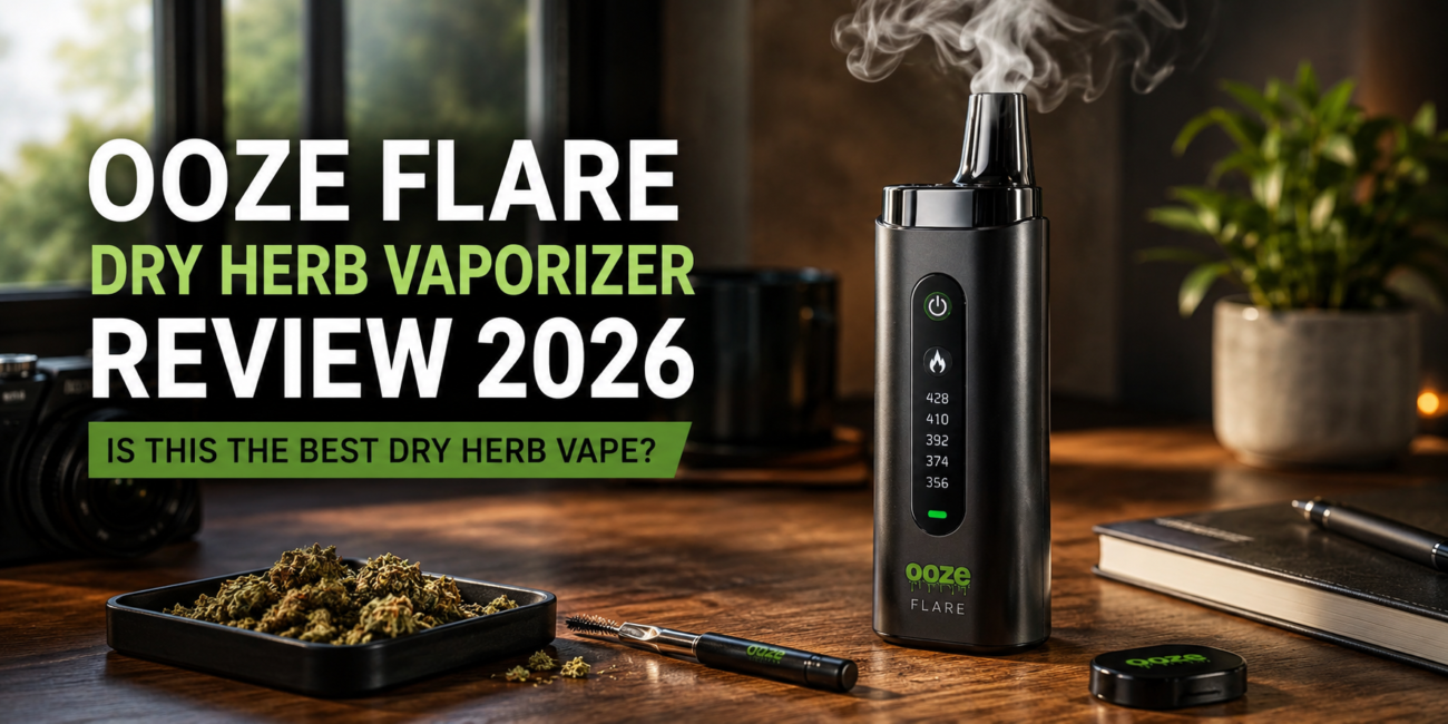 Ooze Flare dry herb vaporizer