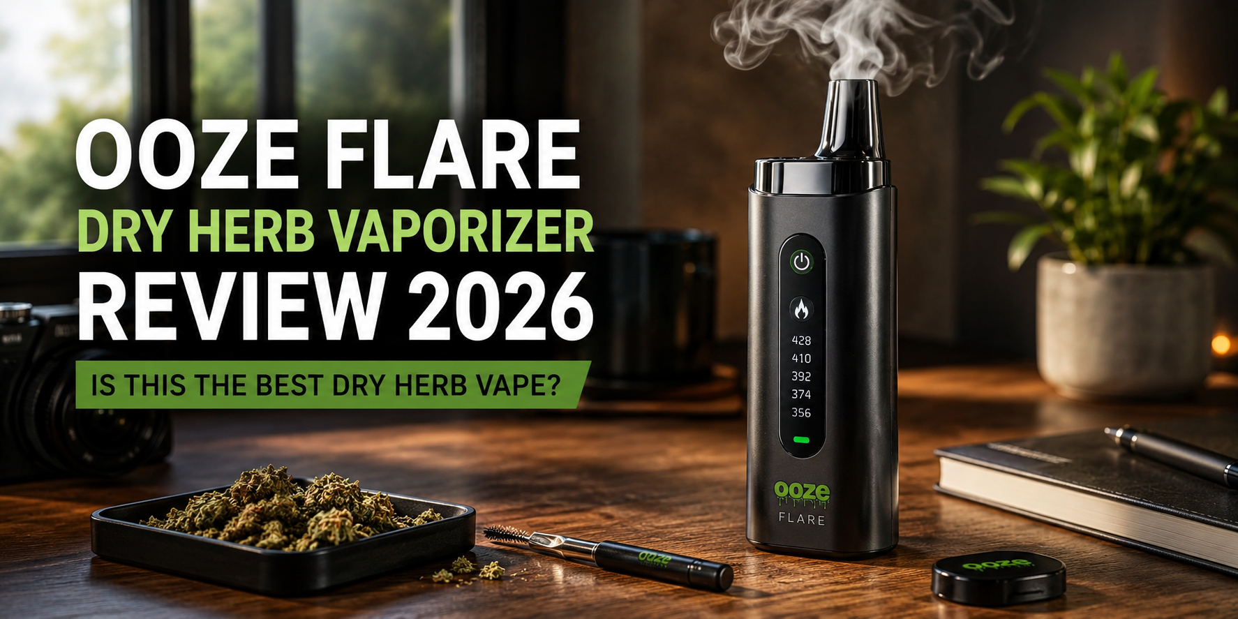 Ooze Flare dry herb vaporizer