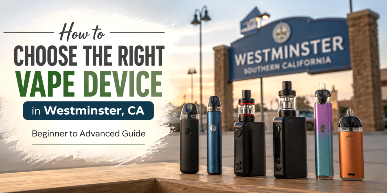 Right vape device in Westminster, CA