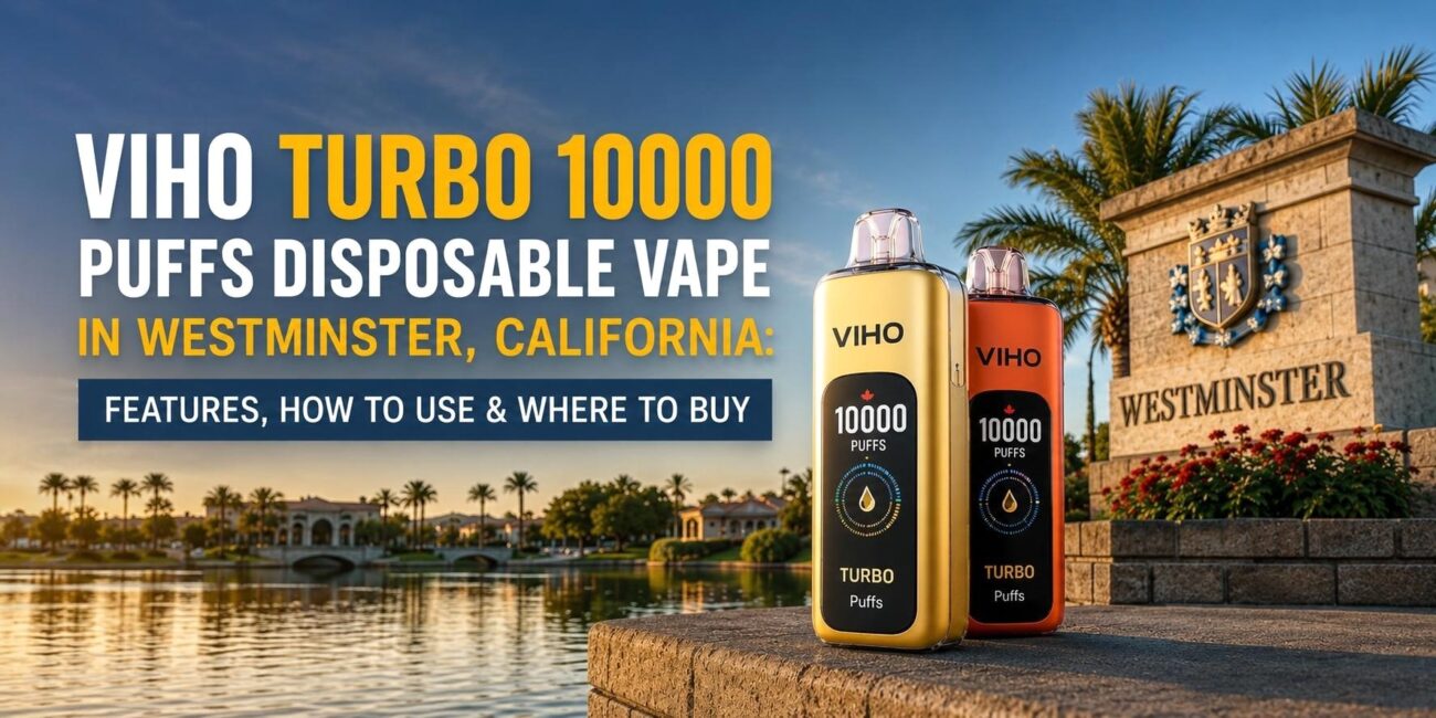 VIHO Turbo 10000 Puffs disposable vape in Westminster California